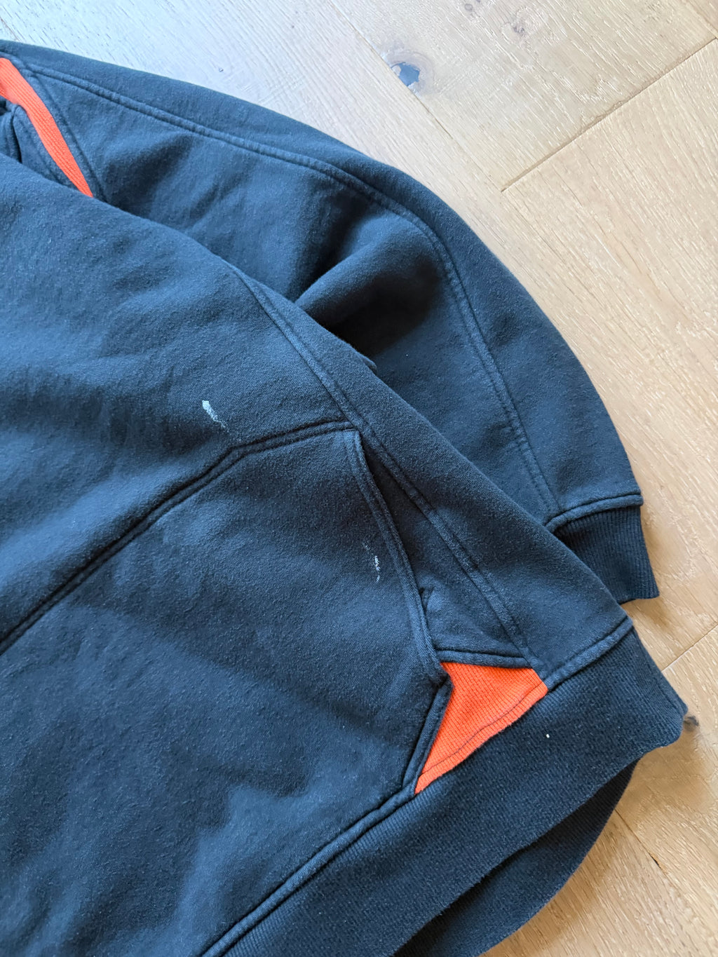 Black 00s Nike “Oklahoma State” Centerswoosh Hoodie XXL