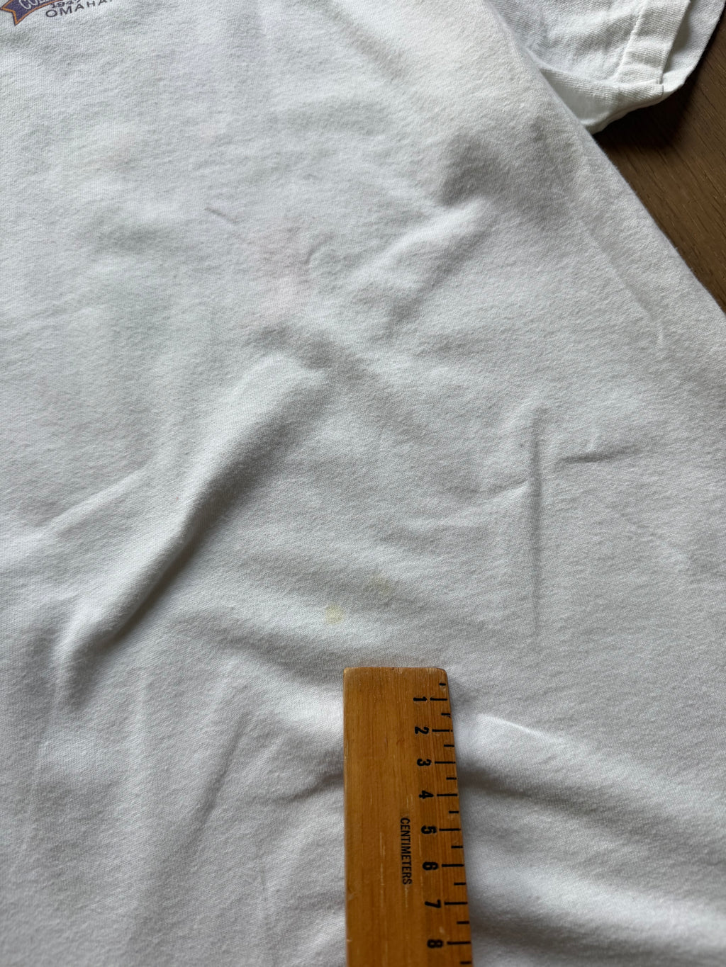White 1996 College Baseball World Series Team T-Shirt XXL