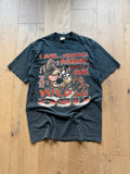 Black 90s Taz Wild About OSU Looney Tunes T-Shirt Large