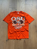 Orange 90s Red Oak OSU Retro Lasso Pete T-Shirt Medium
