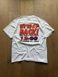 White 1995 We’re OSU Back OU Hate T-Shirt Large