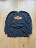 Black 00s AS Sport OSU Simple Logo Sleeve Hit Long Sleeve Large